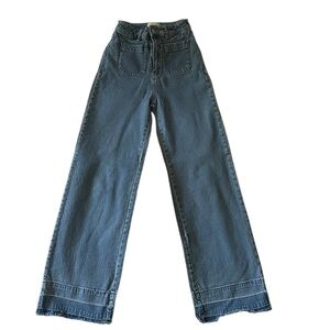 ROLLA'S Denim Flare Wide-Leg Jeans Size 25